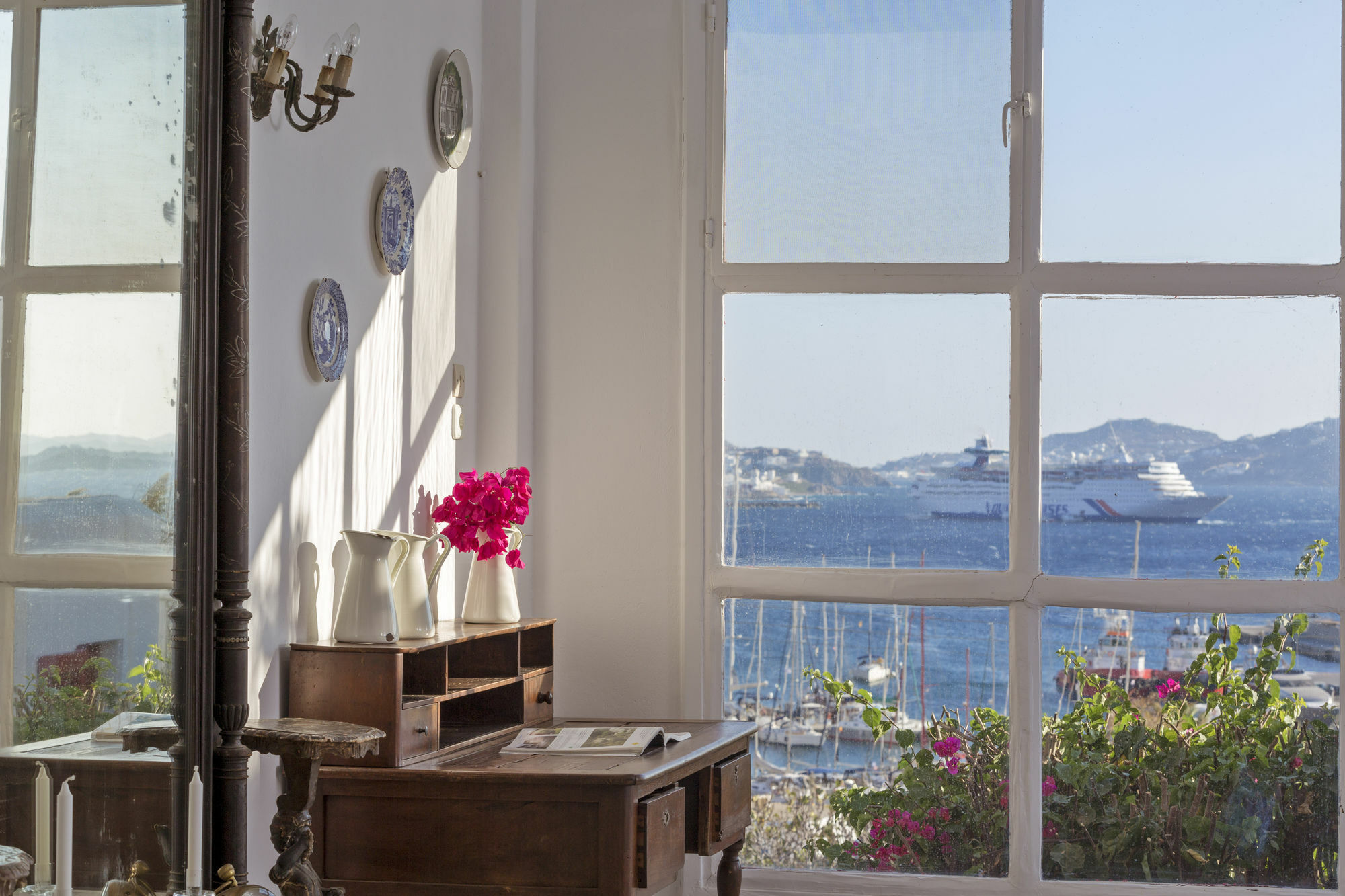 Rhenia Hotel Tourlos Eksteriør billede